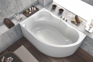 Ванна акриловая Kolpa San Amadis 160х100 L белый - 2