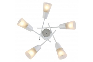 Люстра на штанге Escada Calla 1109/5P White - 2