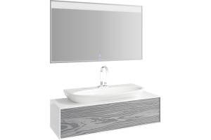 Мебель для ванной Aqwella 5 stars Genesis 120 миллениум серый