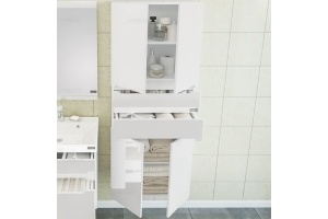 Шкаф-пенал СанТа Лондон 60 подвесной - 3