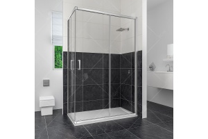 Душевой уголок RGW Classic CL-44 (885-900)x(1185-1200)x1850, профиль хром