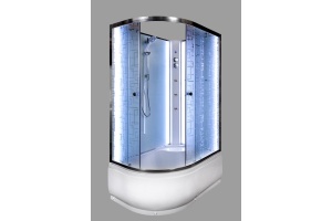 Душевая кабина Deto ЕМ4512R N LED с гм.