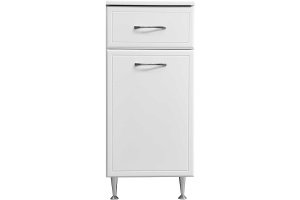 Комод Stella Polar Концепт 36 с бельевой корзиной белый - 2