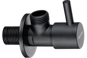 Вентиль Allen Brau Priority Round 5.31026-31 угловой, чёрный матовый