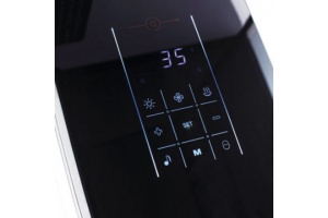 Душевая кабина Orans Diamond 150х100 черная стекло тонированное с баней и гидромассажем - 3