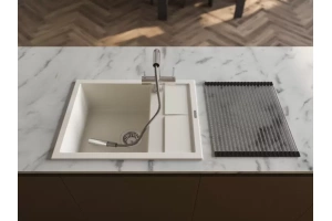 Мойка кухонная Omoikiri Sumi Artceramic/белый (4993861) - 2