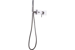 Смеситель для душа Allen Brau Priority сталь матовый - 2