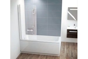 Шторки для ванной Ravak Chrome 80 см (7QL40100Z1) - 2