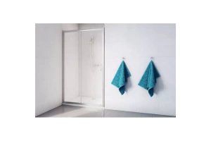 Душевая дверь Excellent Серия 201 120 профиль хром стекло прозрачное - 3