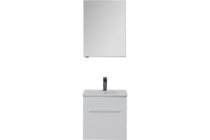 Зеркало-шкаф Aquanet Порто 50 белый - 3