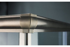 Душевой уголок Cezares Giubileo-A-2-80 прозрачное стекло, бронза - 2