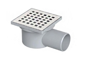 Душевой трап Berges Trend 10х10 хром глянцевый