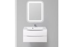 Комплект мебели BelBagno Marino-Cer 90 белый