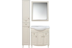 Зеркало Misty Шармель 80 светло-бежевая эмаль - 3