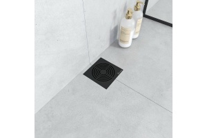 Душевой трап Armadi Art Smart Design 15х15 с решеткой черный матовый - 3