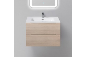 Тумба с раковиной BelBagno Etna 70 rovere grigio