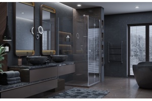 Душевой уголок Ambassador Diamond 12011106R 100х100 см - 2