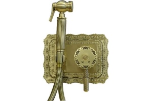 Гигиенический душ Zorg A 116 BD BR со смесителем, С ВНУТРЕННЕЙ ЧАСТЬЮ