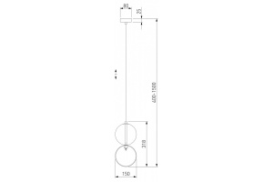 Подвесной светильник Eurosvet Selisa 50092/1 хром/дымчатый - 2