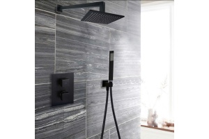 Верхний душ Paffoni Syncro King ZSOF078NO черный - 2