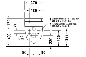 Подвесной унитаз Duravit Happy D.2 (2550590000) - 3