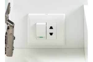 Зеркало-шкаф Misty Урал 60 левое белое с подсветкой - 3