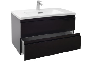 Тумба для комплекта Jacob Delafon Madeleine EB2053-J52 черный блестящий - 3