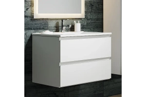Тумба под раковину Sanvit Авеню-2 75 белый глянец