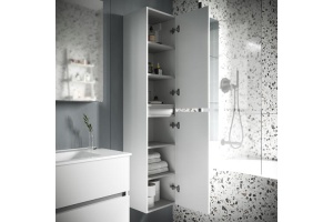 Шкаф-пенал Sancos Urban 35 белый, глянцевый (PUR35W) - 2