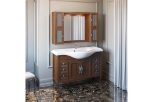 Тумба с раковиной Opadiris Мираж 120 светлый орех - 2