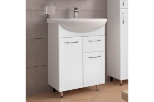 Мебель для ванной Style Line Эко Стандарт №11 61 белая - 2