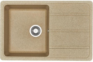 Мойка кухонная AQUATON Аманда песочная