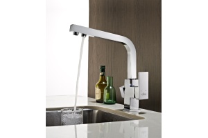 Смеситель для кухонной мойки Rossinka  хром (Z35-32) - 2