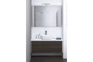 Тумба с раковиной Акватон Брук 100 дуб феррара - 3