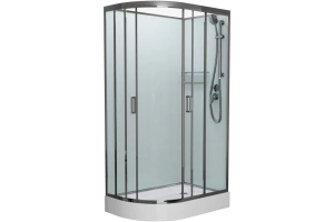 Душевая кабина Frank Brilliant 120х80 правая стекло матовое