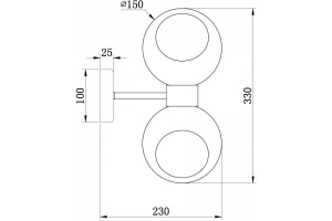 Бра Freya Bony FR5394WL-02BS - 2