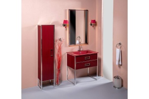 Раковина-столешница Armadi Art Monaco 80 бордо - 2