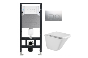 Комплект Weltwasser AMBERG 506 + ROTBACH 004 GL-WT + AMBERG RD-MT CR (10000006833)