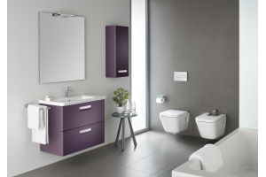 Тумба с раковиной Roca Gap 70 фиолетовая - 3