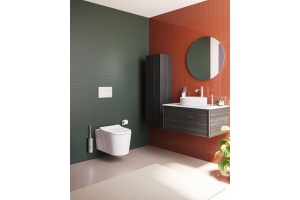 Унитаз подвесной VitrA Nest QuantumFlush 7870B403-0075 безободковый, с микролифтом - 2