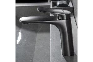 Смеситель для раковины Black&White Universell черный матовый - 2