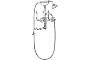 Смеситель для ванны Cezares Diamond золото (DIAMOND-VDF-03/24-Sw)