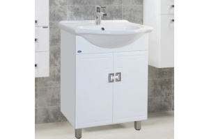 Тумба с раковиной Bellezza Миа 60 прямая