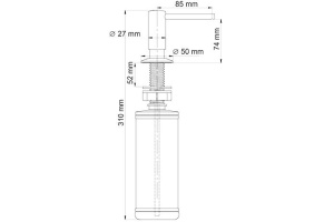 Дозатор Wasserkraft K-1699 - 2
