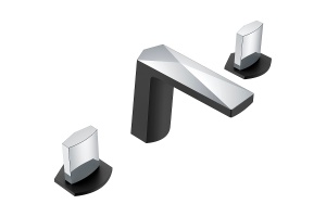 Смеситель для раковины Boheme Venturo черный матовый хром