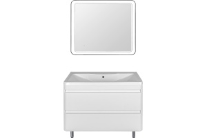 Тумба напольная Атлантика 100, Люкс антискрейч, PLUS - 2