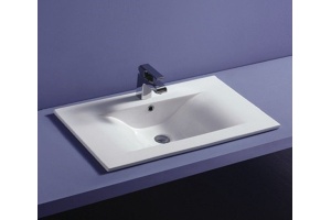 Раковина встраиваемая CeramaLux N 76 см белый (JY-807-75)