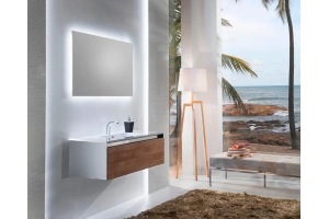 Зеркало Sanvit Кубэ 60 с подсветкой - 2