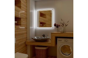 Зеркало Art&Max Monza 60х60 - 2