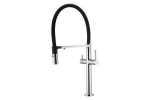 Смеситель для кухни Boheme Uno c краном для питьевой воды хром